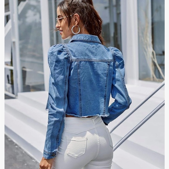 Cropped Jean Jacket - Picture 3 of 5